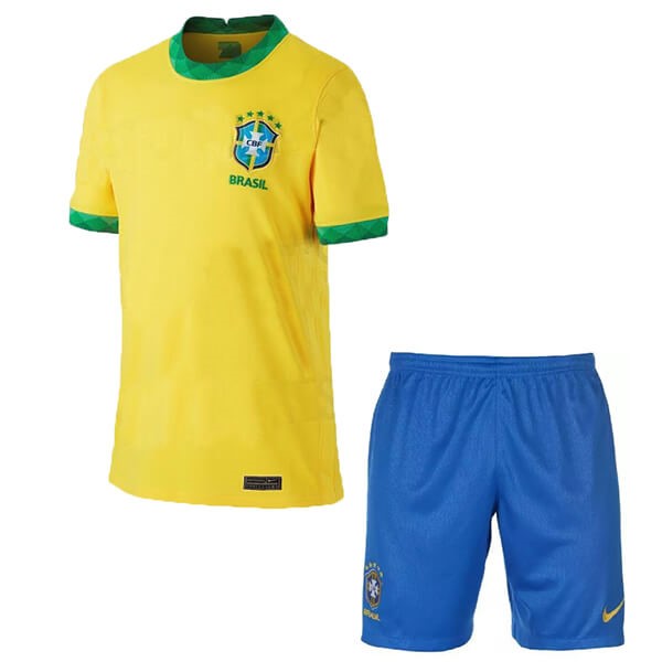 Trikot Brasilien Heim Kinder 2020 Gelb Fussballtrikots Günstig